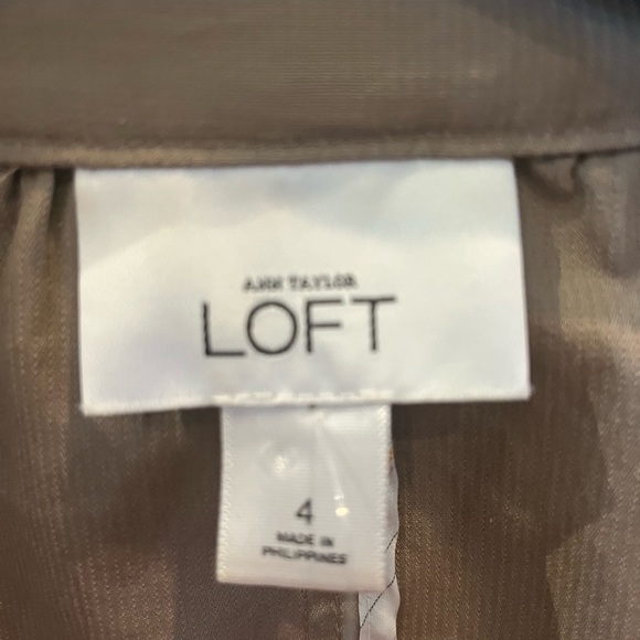 NWOT Ann Taylor Loft Button Down Tie Waist - Picture 11 of 11